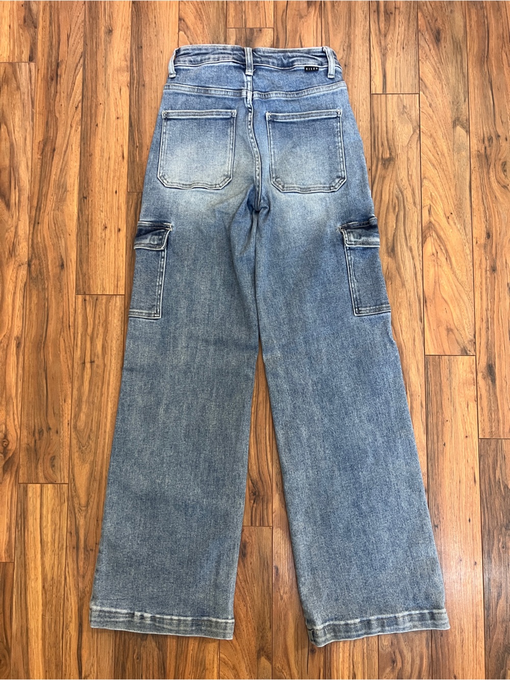Women's Risen Light Blue Boot Cut Jeans